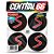 Kit 4 Adesivos Resinado Roda 56mm Mini Cooper Logo S Vermelh - Imagem 1