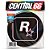Adesivo Resinado Rockstar Games Logo GTA VI 6 Emborrachado - Imagem 1