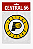 Adesivo Resinado NBA Indiana Pacers 10cm - Imagem 1
