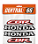 Kit Faixas De Adesivos Completo Honda CBR - Imagem 1