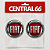 Kit 2 Adesivos Resinados Logo Fiat 8,5 cm - Imagem 1