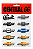 Kit Adesivos Resinados Logos Chevrolet - Imagem 1