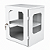 Armário Vitrine De Parede 1 Porta (Visor em Acrílico) - Salutem - Imagem 1
