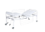 Cama Hospitalar Fowler Standard C/ Rodizio até 120kg - Salutem - Imagem 1