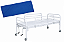 Kit Cama Hospitalar Fowler C/Rodizio Até 120kg e Colchão D33 - Salutem - Imagem 1