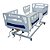 Kit Cama Hospitalar Fowler Injetada Elevação 3 Manivelas e Colchão D-28 - Salutem - Imagem 5