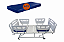 Kit Cama Hospitalar Fowler Injetada Elevação 3 Manivelas e Colchão D-33 - Salutem - Imagem 7