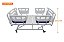 Kit Cama Motorizada Com Regulagem de Altura e Colchão D33 + Brinde- Salutem moveis Hospitalares - Imagem 2