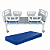 Cama Motorizada Fowler Altura Fixa e colchão D33 + Brinde - Salutem Moveis Hospitalares - Imagem 3