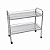 Carro para Curativo Simples em Aço Inox - Salutem - Imagem 1