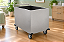 Carro para Transporte de Roupas Inox sem Tampa - Salutem S-8402 - Imagem 2