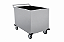 Carro para Transporte de Roupas Inox sem Tampa - Salutem S-8402 - Imagem 1