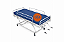 Cama Hospitalar Manual com Elevação e 3 Manivelas + Colchão D33 – Salutem Móveis Hospitalares - Imagem 3