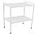 Mesa Auxiliar 60x40x80 Com Varanda e Ponteira Remanufaturado - Salutem - Imagem 1
