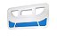 Grade Lateral Articulável em Polietileno Injetado ABS para Cama Hospitalar – Salutem - Imagem 1