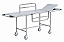 Carro Padiola Rodízios de 5" C/ Grade TT Inox - Salutem - Imagem 1