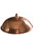 Cloche de Cobre 35 cm Forma Baixa - Imagem 2