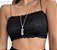 Top Cropped Renda Preto - Imagem 1
