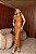 Vestido Couro Ecológico Diana Caramelo - Imagem 2
