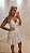 Vestido Curto Cloe Branco M - Imagem 1