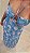 Vestido Longo Amélia Estampado Azul - Imagem 2
