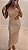 Vestido Midi Paetê Dourado - Imagem 1