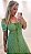 Vestido longo Karolaine Verde - Imagem 2