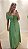 Vestido longo Karolaine Verde - Imagem 1