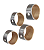 KIT 4 BUCHAS DE BIELA RENAULT MASTER 2.3 16V JSU040 - Imagem 2