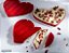 CW12044 - Fôrma de policarbonato para chocolate modelo Coração Tablete (12,5 x 11 x 1cm - 2 cavidades - 100g) - Imagem 2