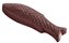 CW1198 - Fôrma de policarbonato para chocolate modelo peixe (13g) - Imagem 1
