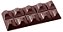 CW2093 - Fôrma de policarbonato modelo tablete 2x5 - 24g - Imagem 1