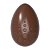 CW12108 - Fôrma de policarbonato para chocolate modelo Ovo com Círculos - Imagem 1