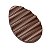 CW12182 - Fôrma de policarbonato modelo tablete Ovo de Páscoa Níveis - 100g - Imagem 1