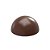 CW1961 - Fôrma de policarbonato para chocolate modelo meia-esfera 3,8cm - Imagem 1