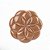 MA2030 - Fôrma de policarbonato para chocolate modelo Tablete Flor da Vida - Imagem 1
