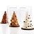 21MA3009 - Fôrma de policarbonato para chocolate modelo Treesmas (Árvore de Natal) - 12cm / 45g cavidade / 4 cavidades - Imagem 2