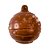 20SF003 - Fôrma de plástico rígido termoformado modelo bola de Natal riscada (2 fôrmas) - 6cm de diâmetro | 6 cavidades - Imagem 1