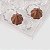 MA1021 - Fôrma de policarbonato para chocolate modelo Sweet -3,2cm diametro | 2,7cm de altura | 24 cavidades | 10g - Imagem 2