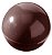 CW2002 - Fôrma de policarbonato para bombom - meia esfera 3,8cm - 19g - Imagem 1