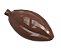 CW12000 - Fôrma de policarbonato para chocolate modelo cacau facetado - Imagem 1