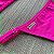Biquíni Cortininha e Calcinha Fita com Regulagem Rosa Neon - Imagem 3