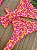 Kit Biquíni 2 Calcinhas Borboleta e Asa Delta Laranja com Onça Rosa Neon e Amarelo - Imagem 4