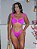 Biquíni Decote Quadrado e Calcinha Asa Delta Fucsia - Imagem 2