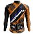 Camisa Ciclismo Mountain Bike McLaren F1 Manga longa Dry Fit Proteção UV+50 - Imagem 2