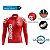 Camisa Ciclismo Mountain Bike Pro Tour Ferrari Manga Longa Dry Fit Proteção UV+50 - Imagem 3