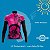 Camisa Ciclismo Mountain Bike Feminina Pro Tour Bike Rosa Manga Longa - Imagem 6