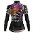 Camisa Ciclismo Mountain Bike Feminina Pro Tour Tropical Manga Longa dry fit - Imagem 2
