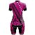 Conjunto Bermuda e Camisa Feminino Bike Pro Tour Pneu Rosa  + meia + manguito - Imagem 3