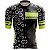 Camisa Ciclismo Pro Tour Premium Verde Coroas Mountain Bike Unissex Proteção UV+50 - Imagem 1